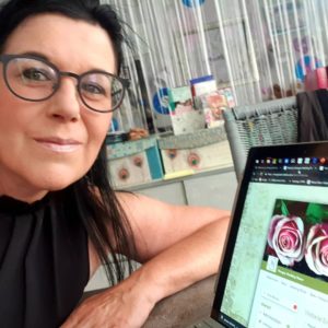 Anita Ranzan im Atelier